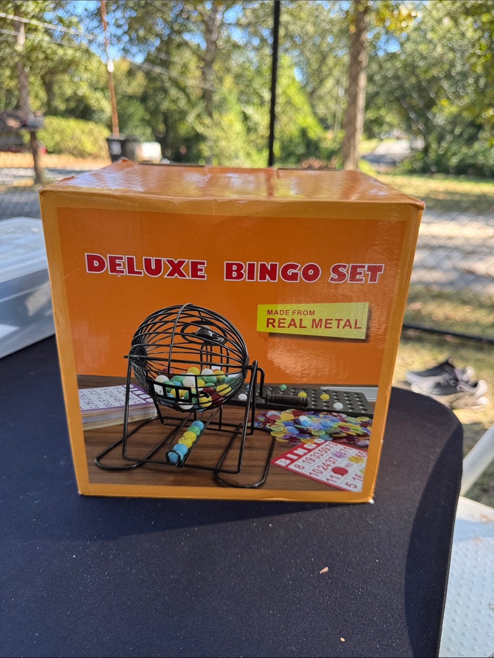 Deluxe Bingo Set - Orange - Unknown Brand